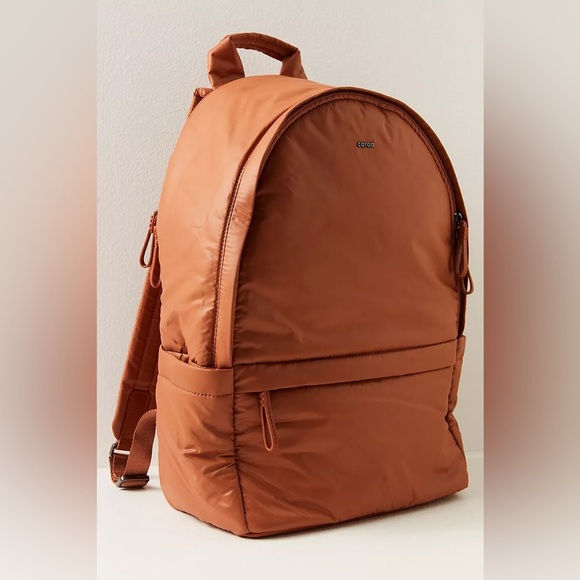 caraa Handbags - Caraa Stratus Backpack W/Dust Bag in Clay Travel Modern (Unisex)